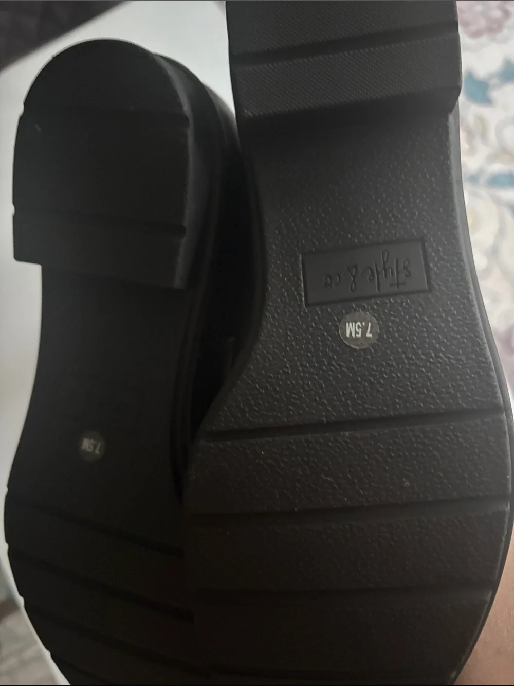 Black  knee high wide calf dual Zip Riding Boots